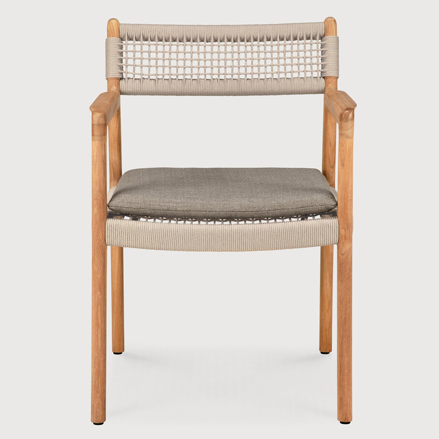 Ethnicraft Jack Woven Outdoor Dining Arm Chair