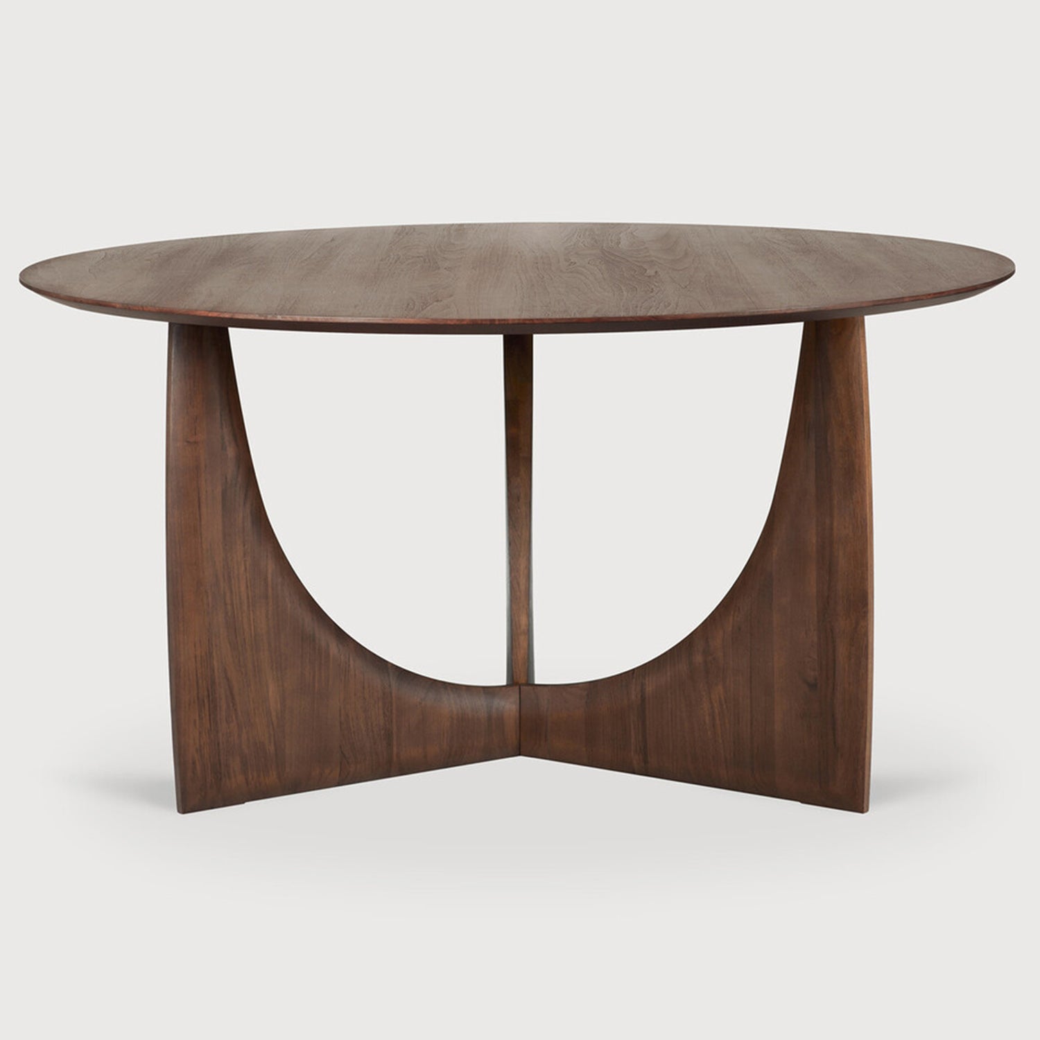 Ethnicraft Geometric Teak Brown Dining Table