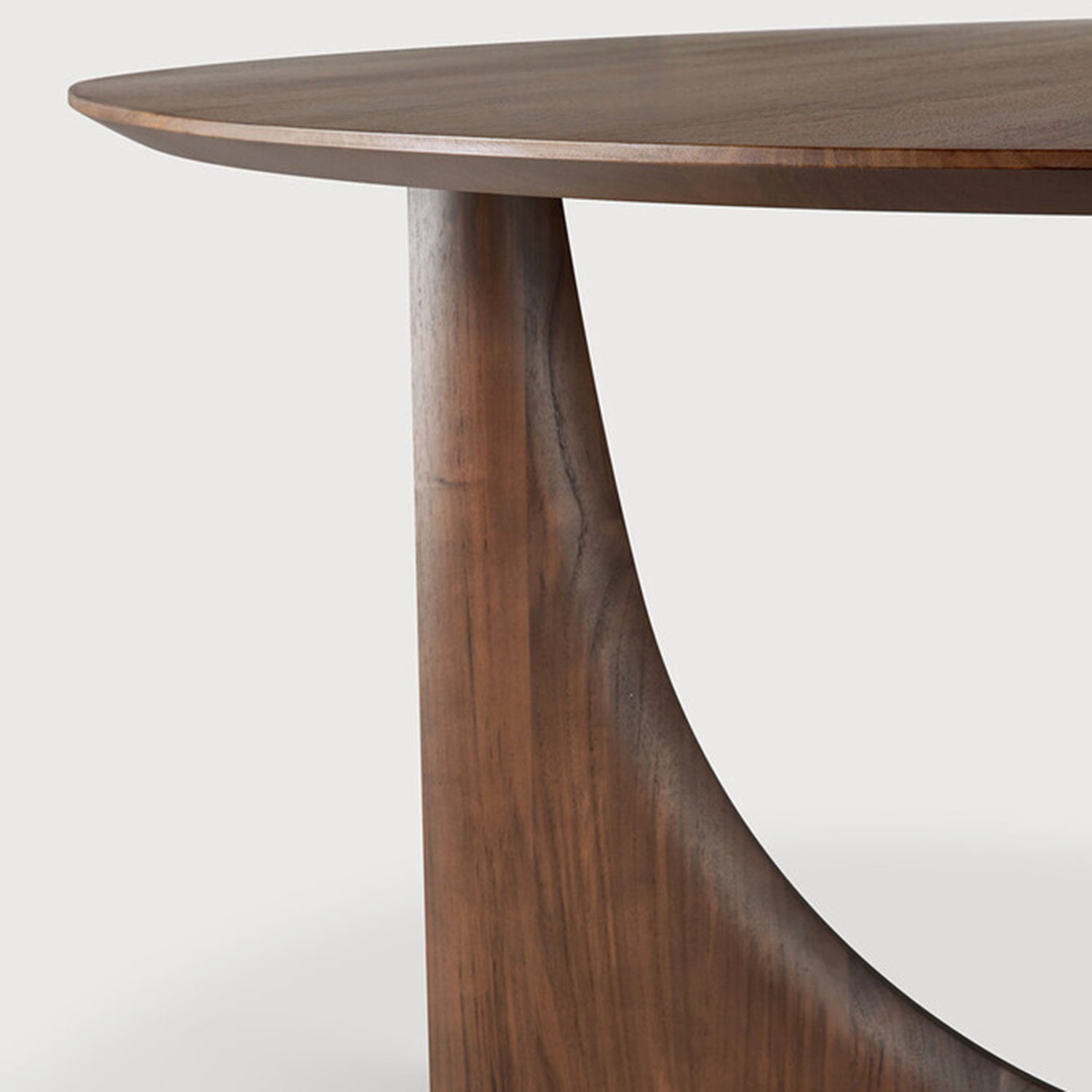 Ethnicraft Geometric Teak Brown Dining Table