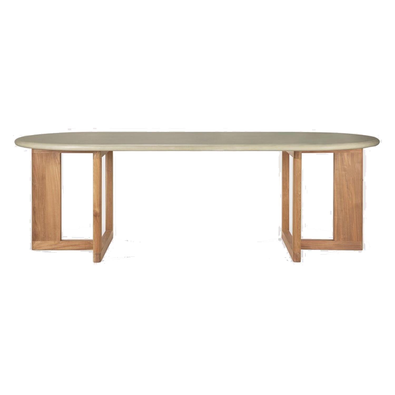 Ethnicraft Trestle Outdoor Dining Table