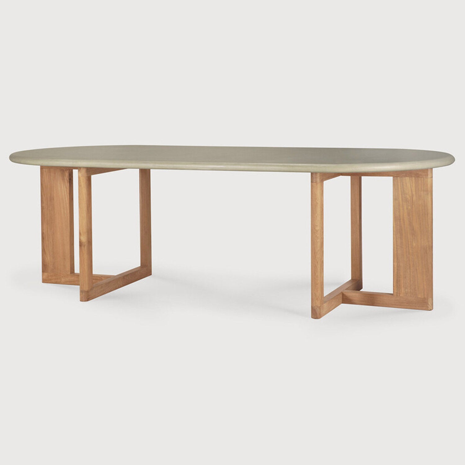 Ethnicraft Trestle Outdoor Dining Table