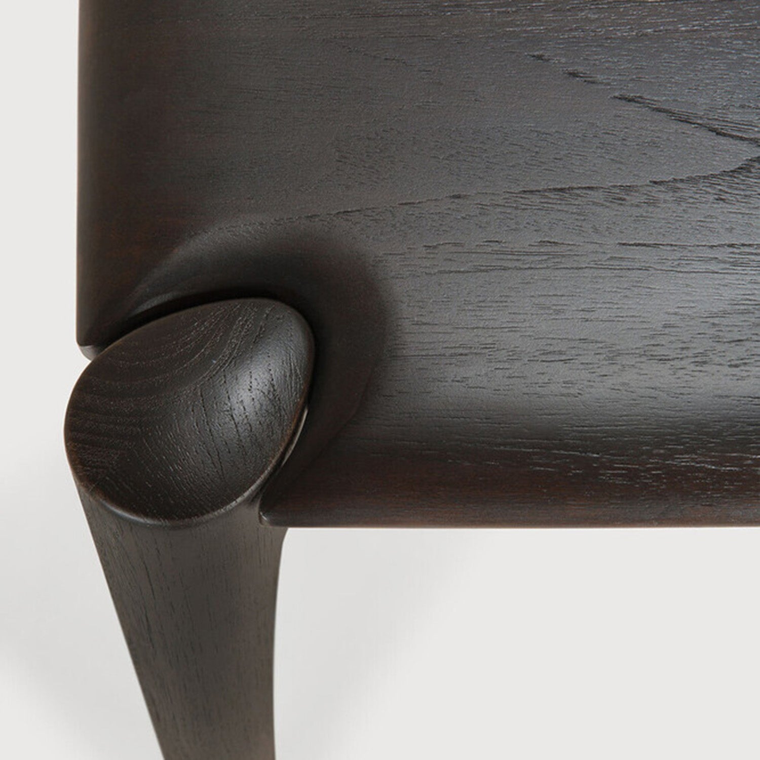 Ethnicraft PI Teak Dark Brown Dining Table