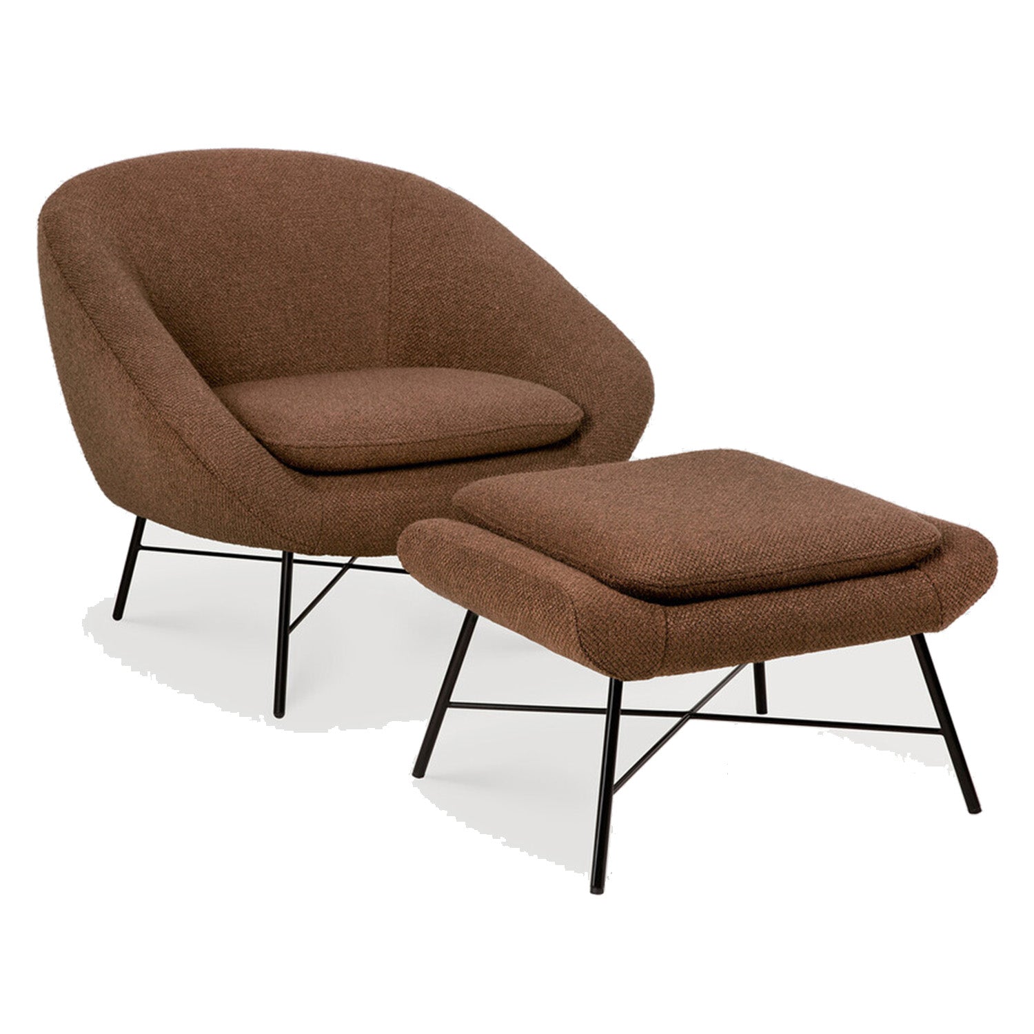 Ethnicraft Barrow Footstool