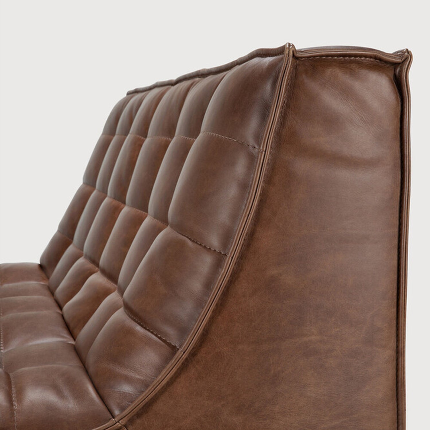 Ethnicraft N701 Modular Leather Sofa