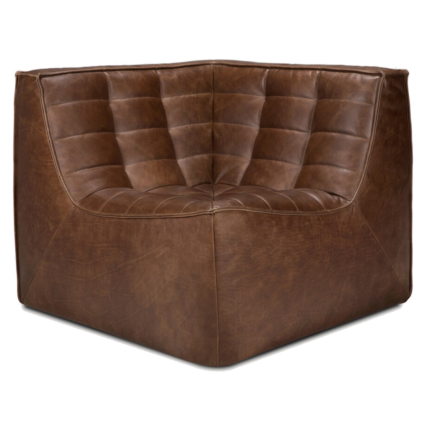 Ethnicraft N701 Modular Leather Sofa