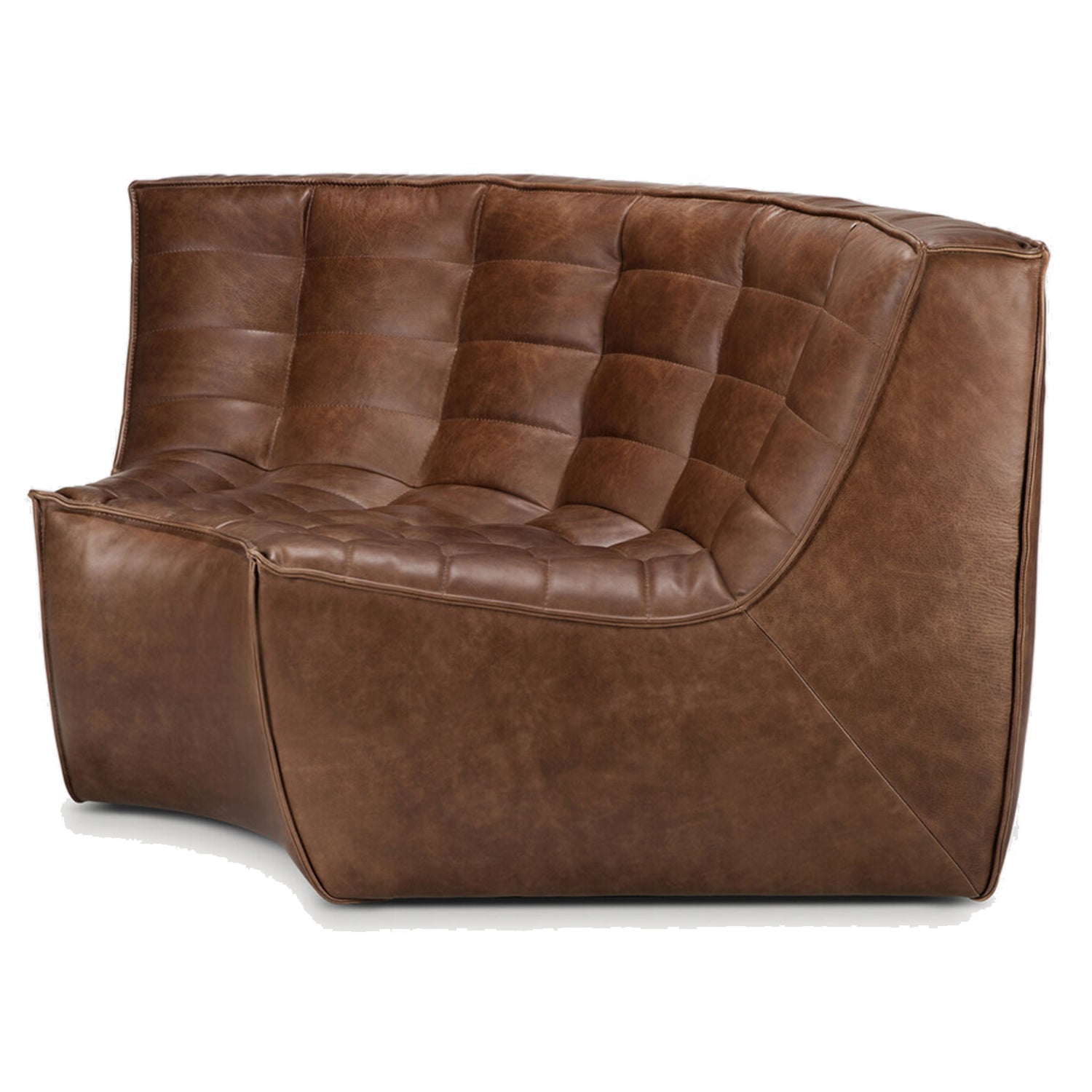 Ethnicraft N701 Modular Leather Sofa