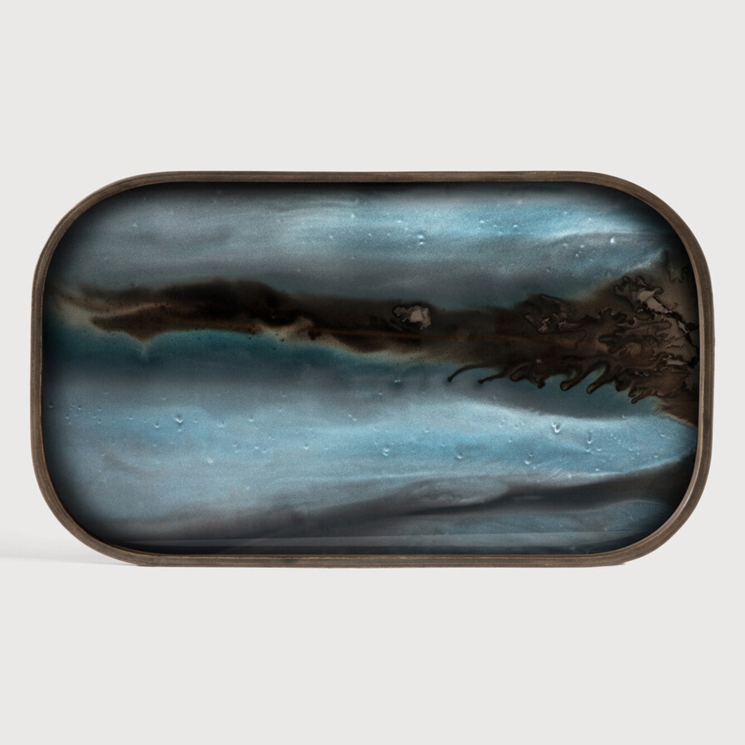 Ethnicraft Organic Glass Valet Tray