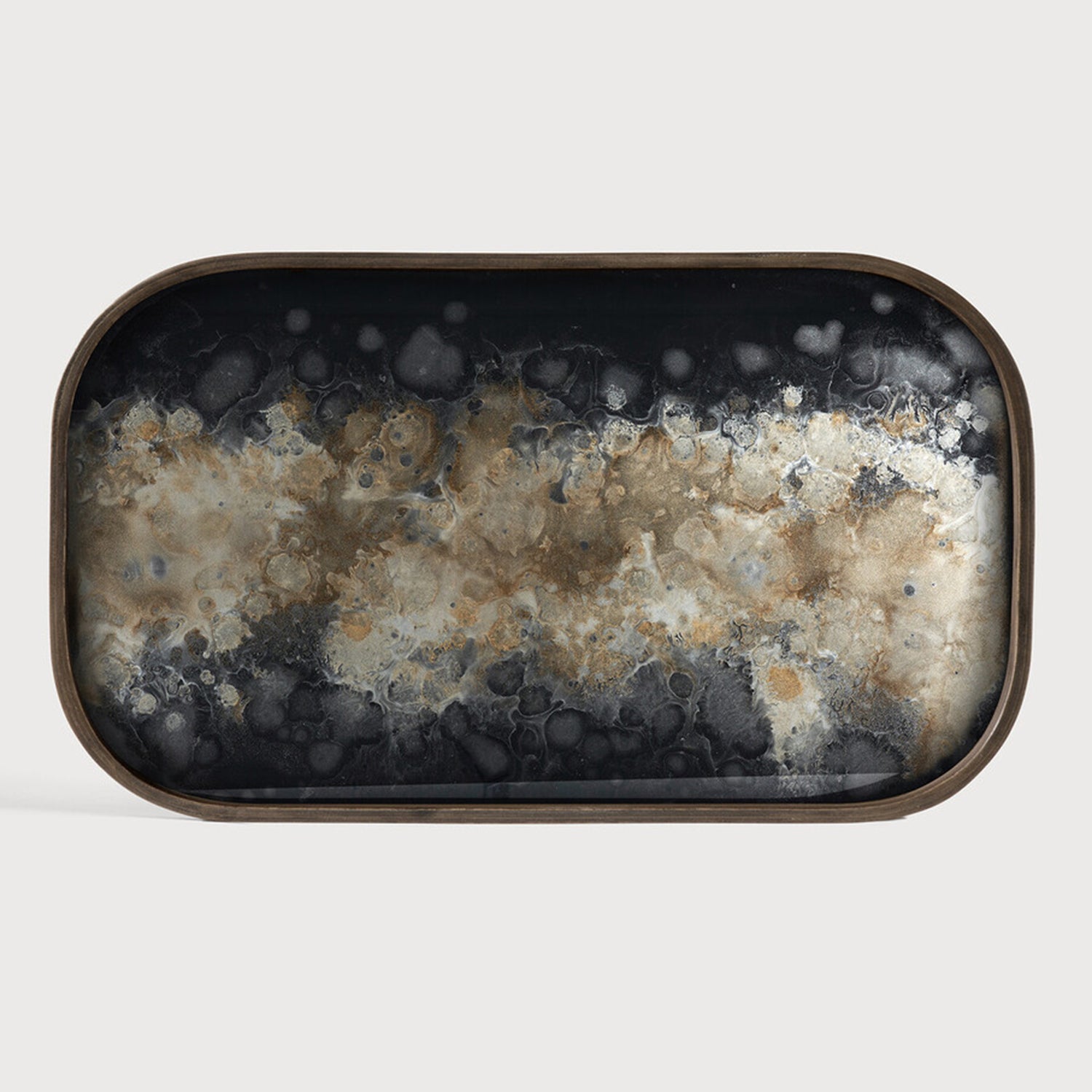 Ethnicraft Organic Glass Valet Tray