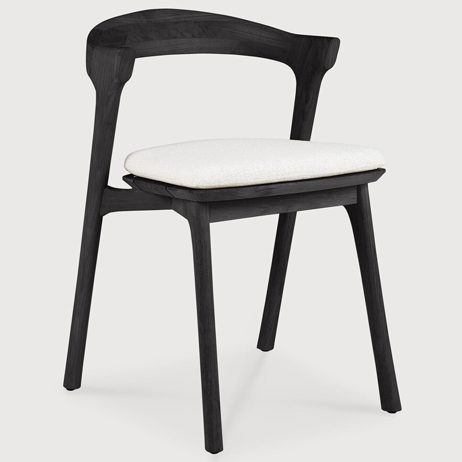 Ethnicraft Bok Outdoor Dining Chair with Cushion Set of 2