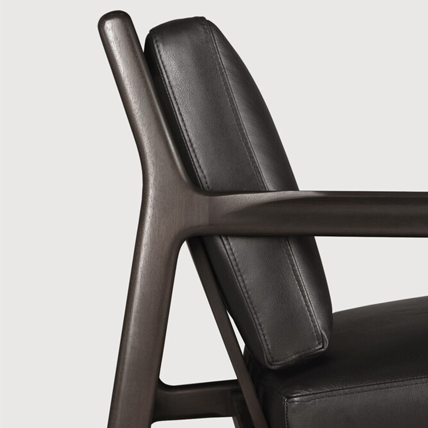Ethnicraft Jack Lounger Leather Chair