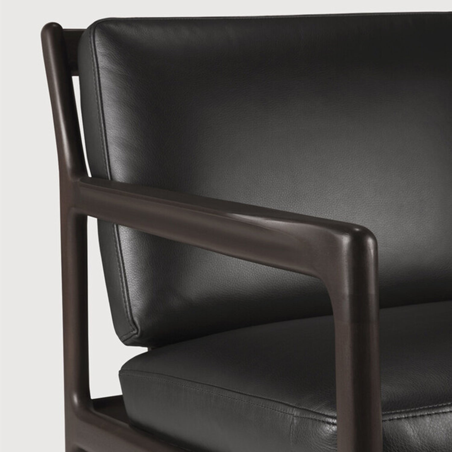 Ethnicraft Jack Lounger Leather Chair