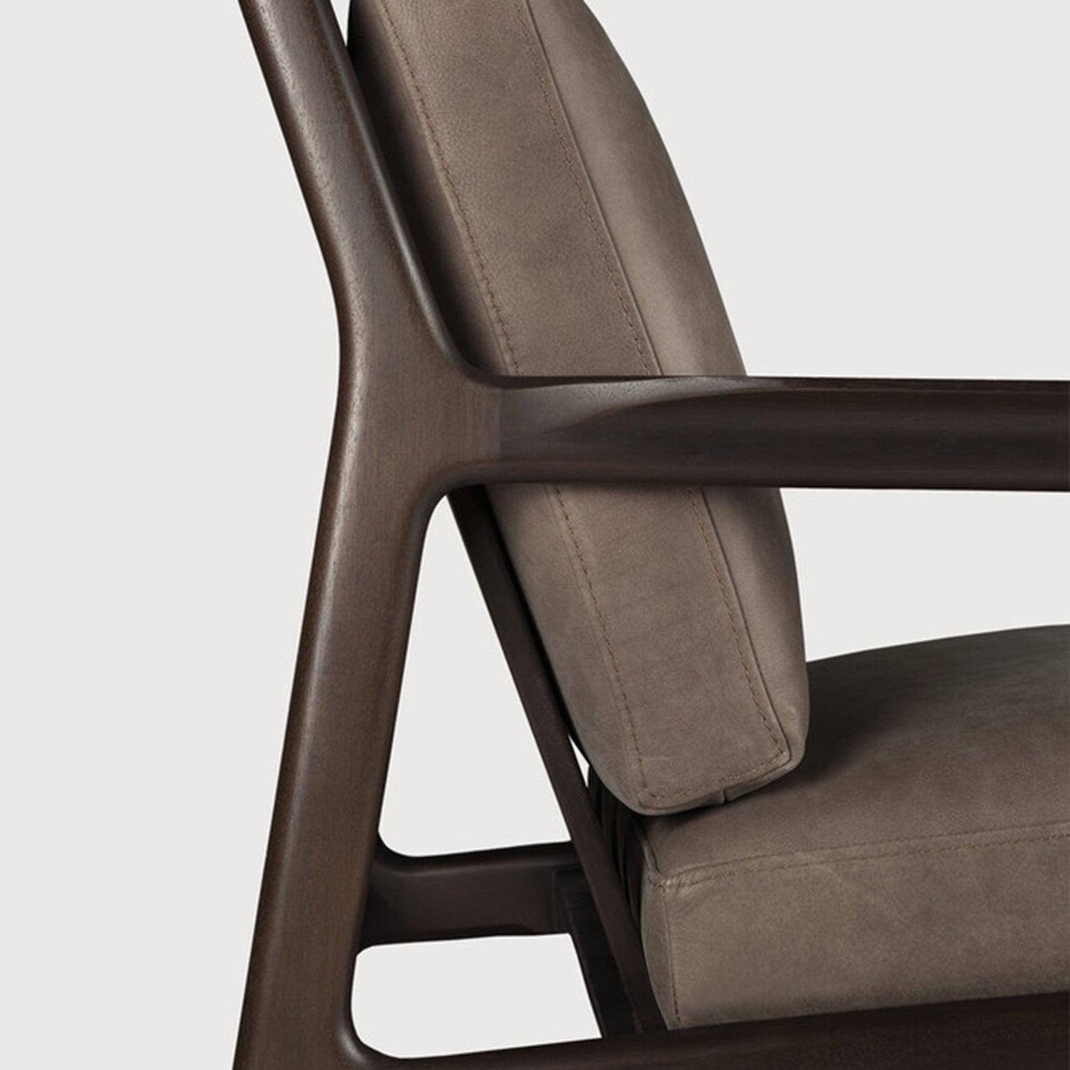 Ethnicraft Jack Lounger Leather Chair