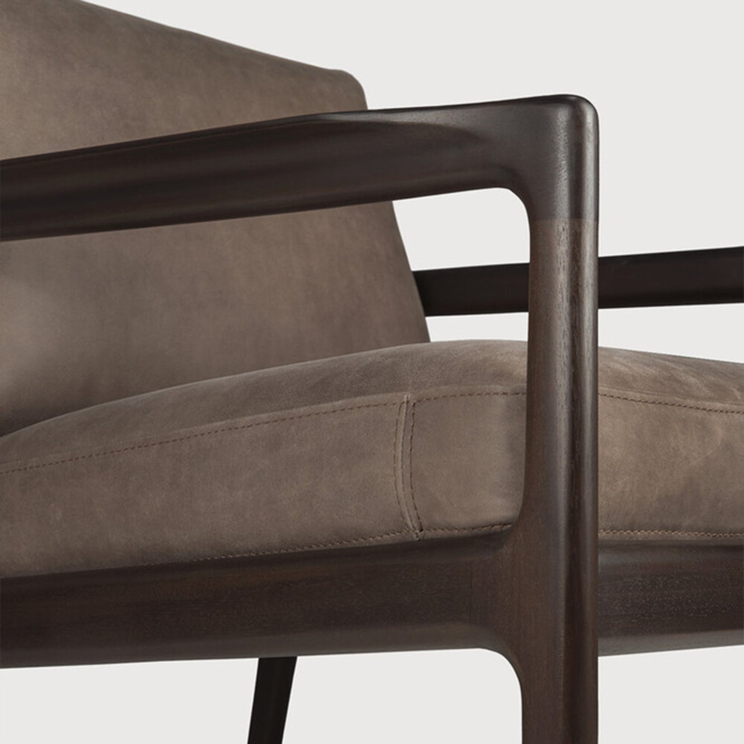 Ethnicraft Jack Lounger Leather Chair