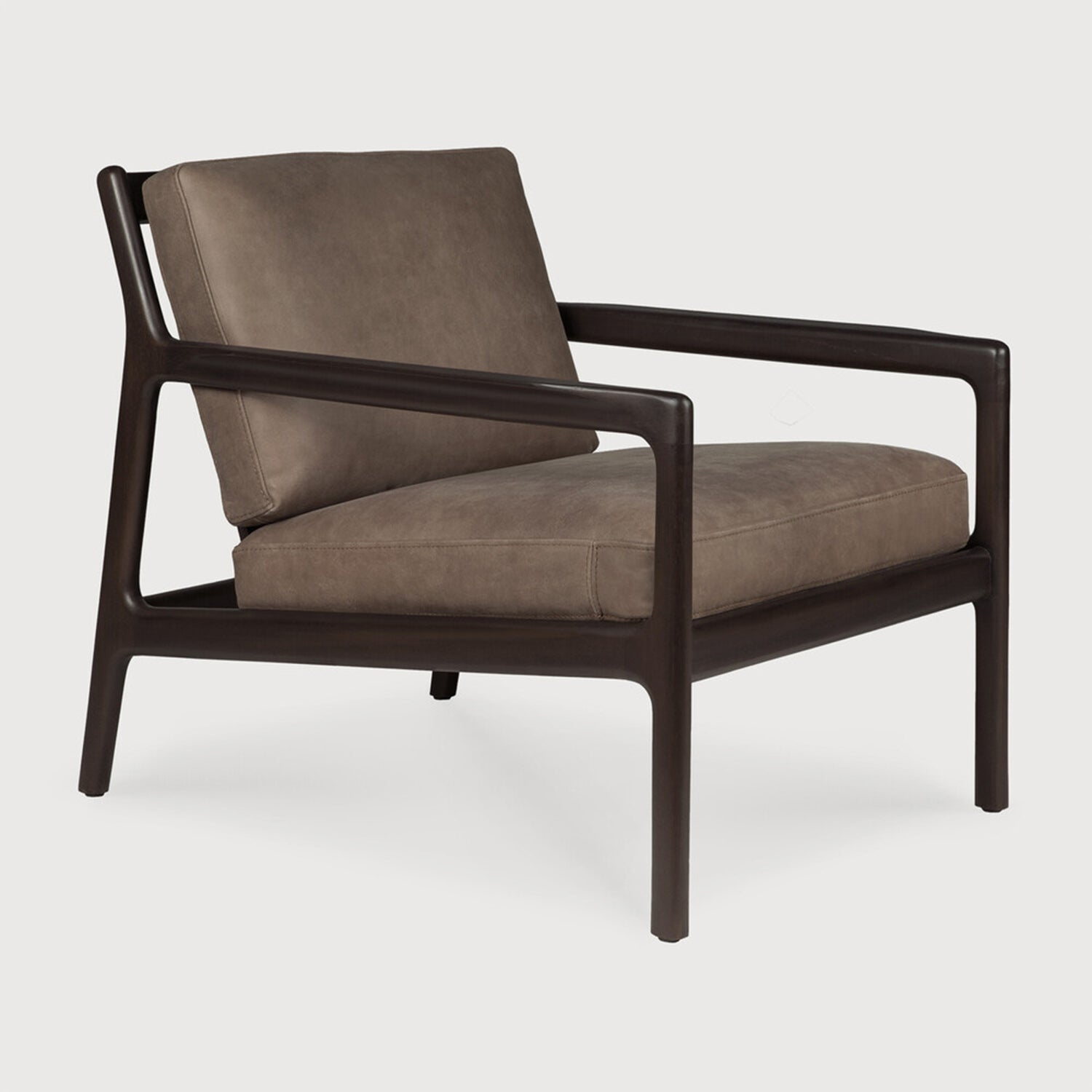 Ethnicraft Jack Lounger Leather Chair