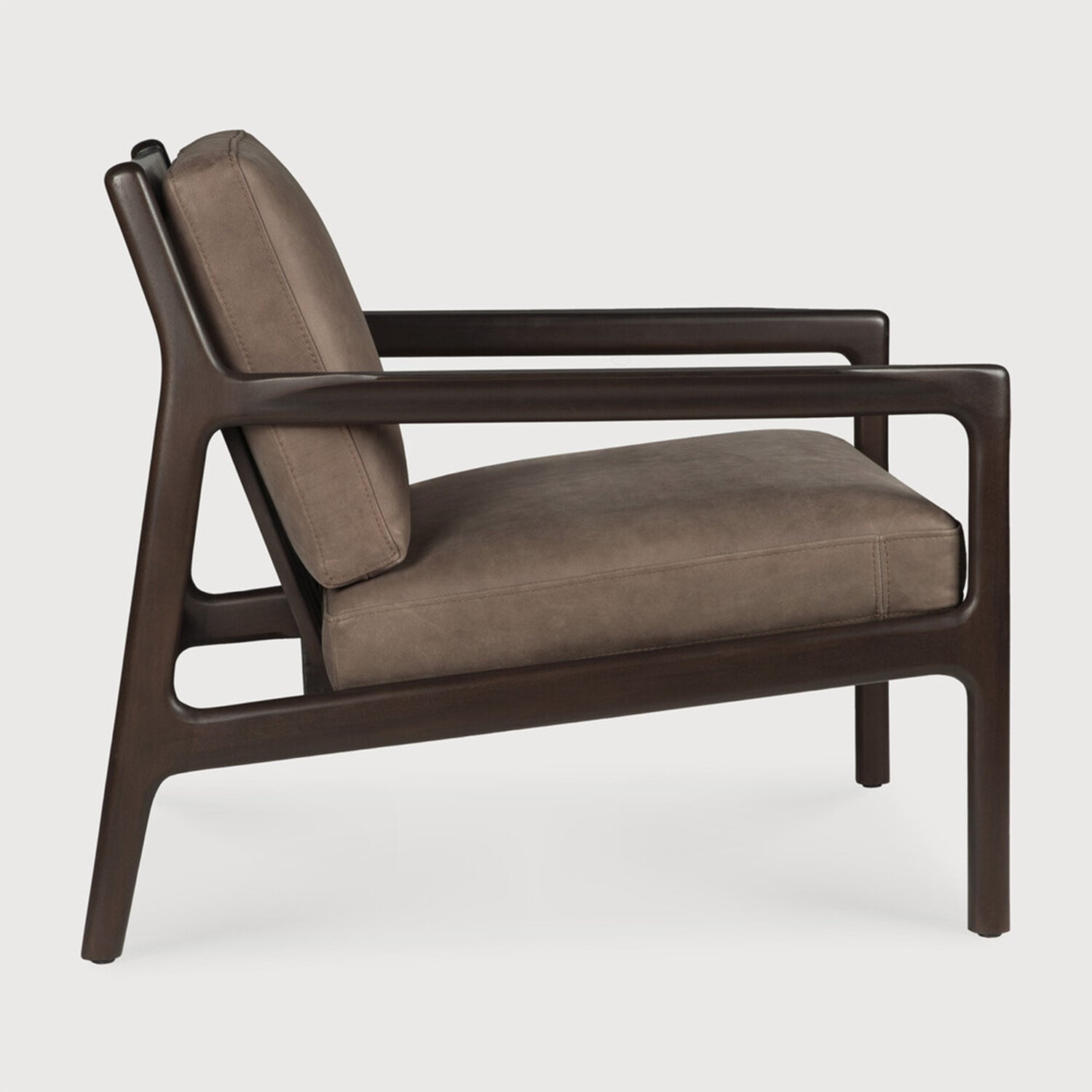Ethnicraft Jack Lounger Leather Chair