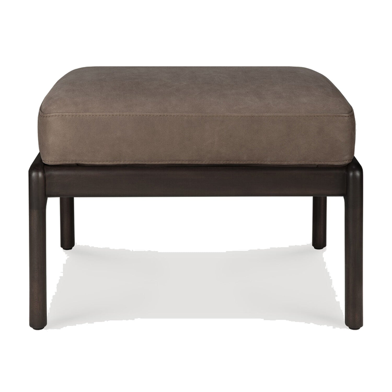 Ethnicraft Jack Leather Footstool
