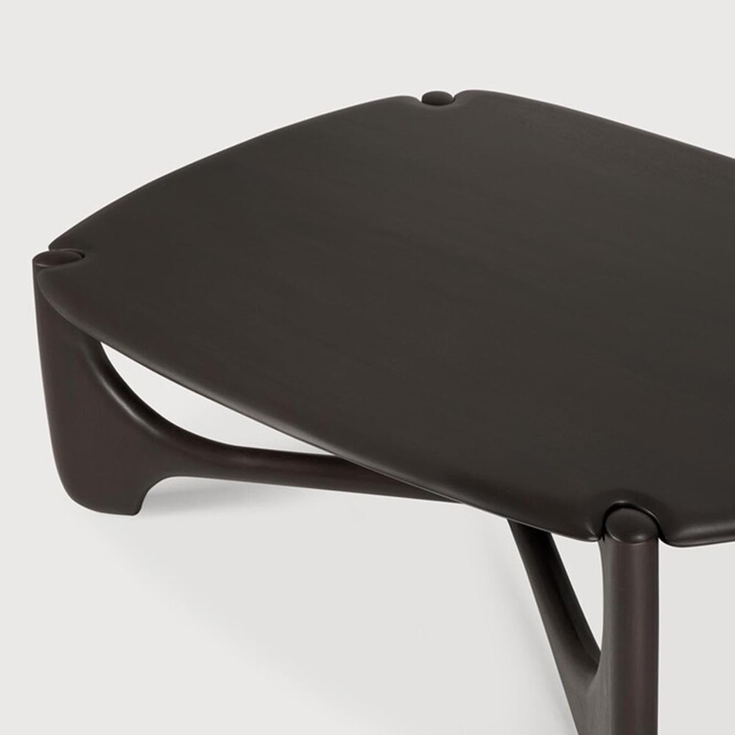 Ethnicraft PI Mahogany Dark Brown Coffee Table