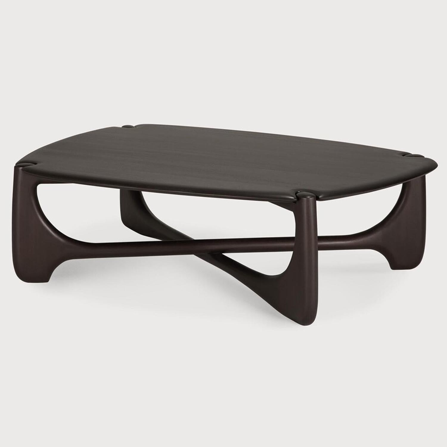 Ethnicraft PI Mahogany Dark Brown Coffee Table