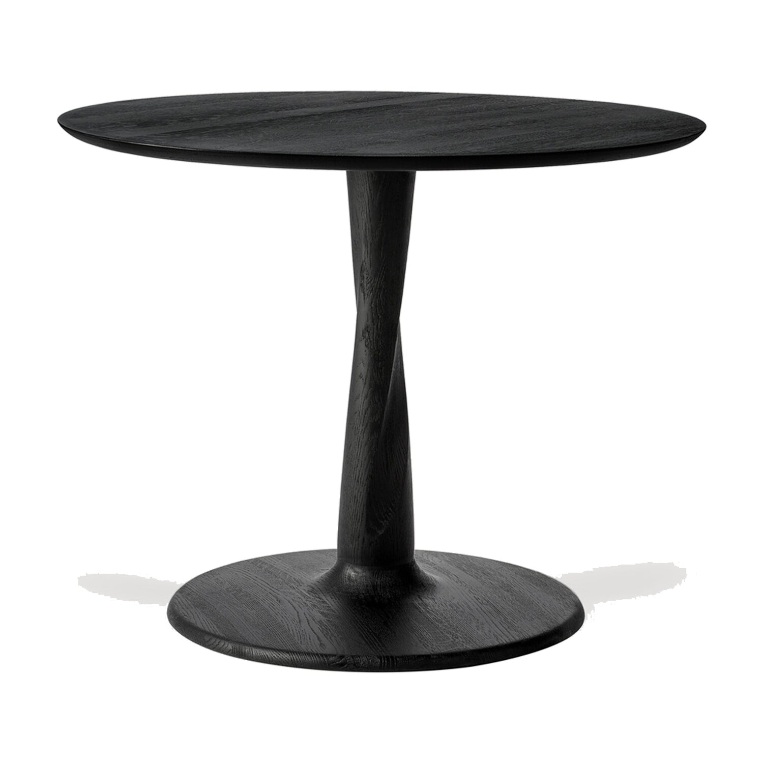 Ethnicraft Torsion Black Oak Dining Table