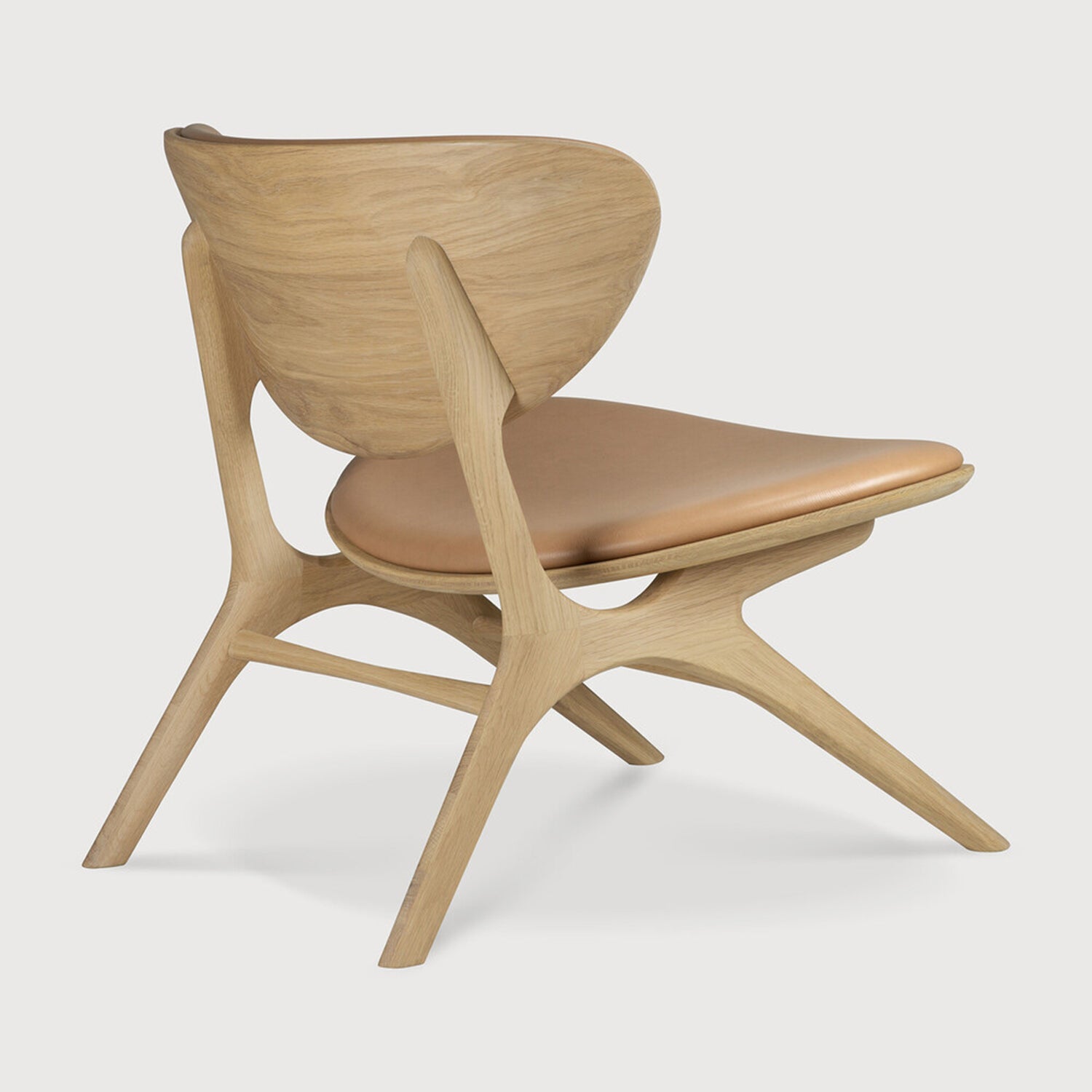 Ethnicraft Eye Lounge Leather Chair
