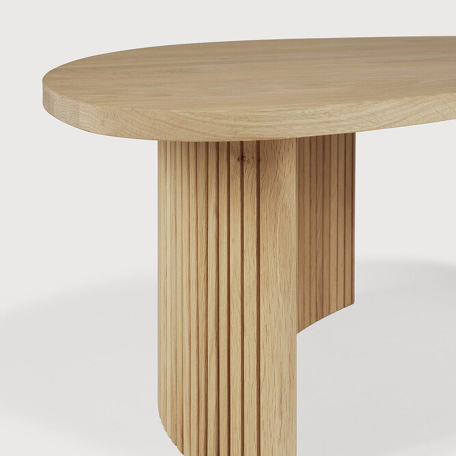 Ethnicraft Boomerang Oak Coffee Table