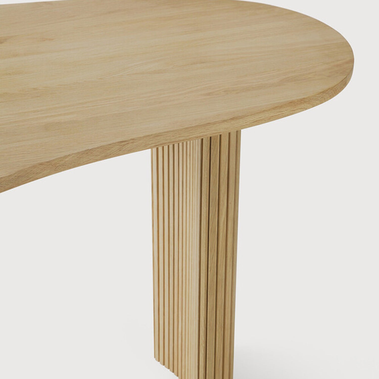 Ethnicraft Boomerang Oak Desk