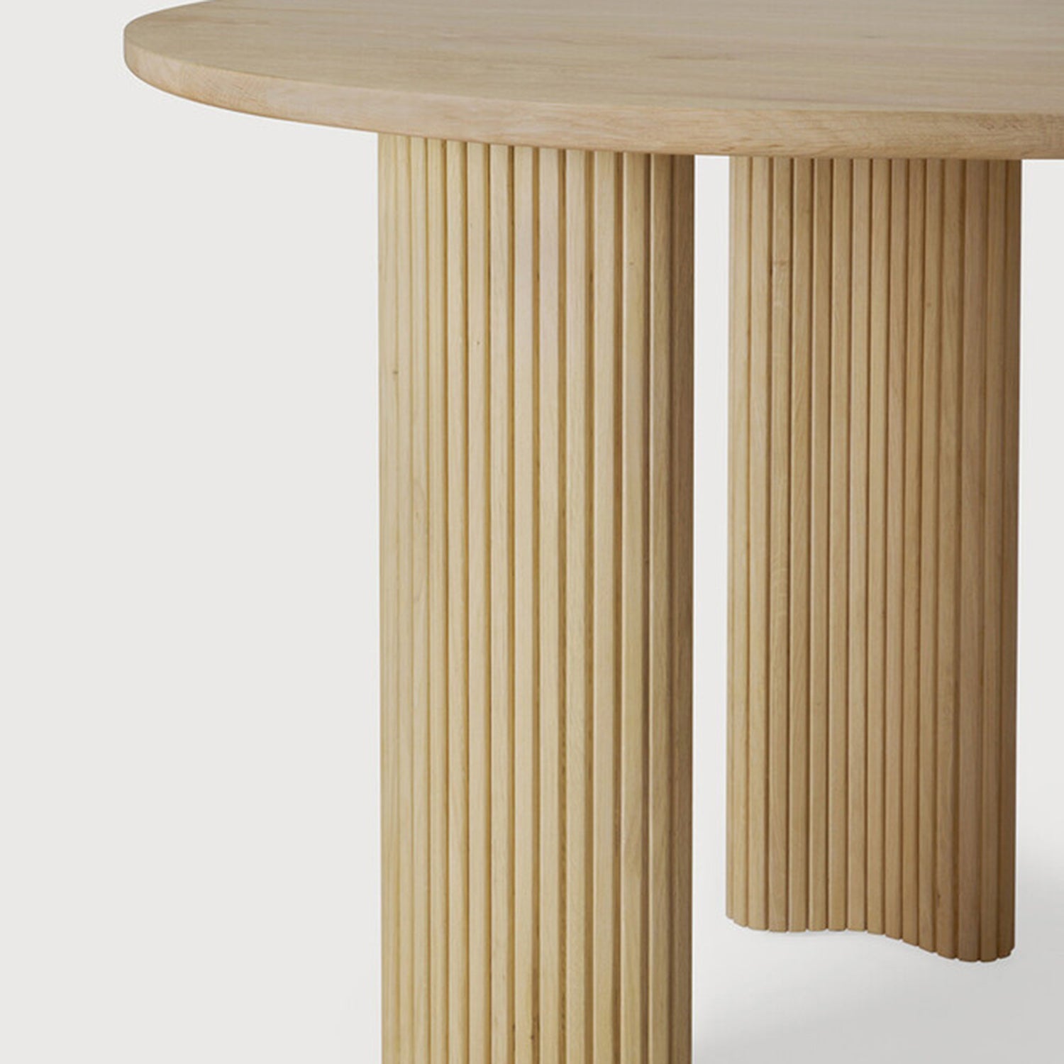 Ethnicraft Boomerang Oak Desk
