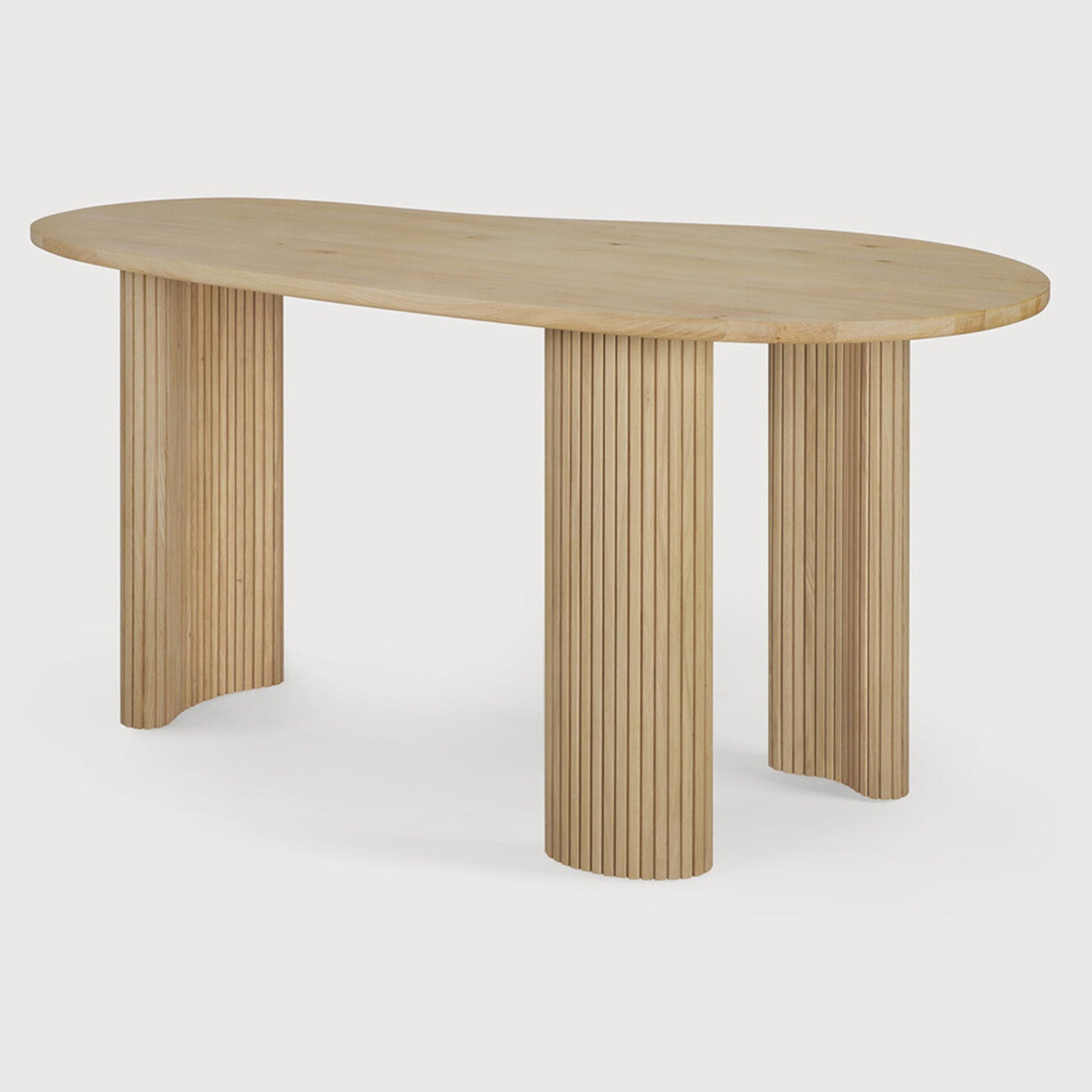 Ethnicraft Boomerang Oak Desk
