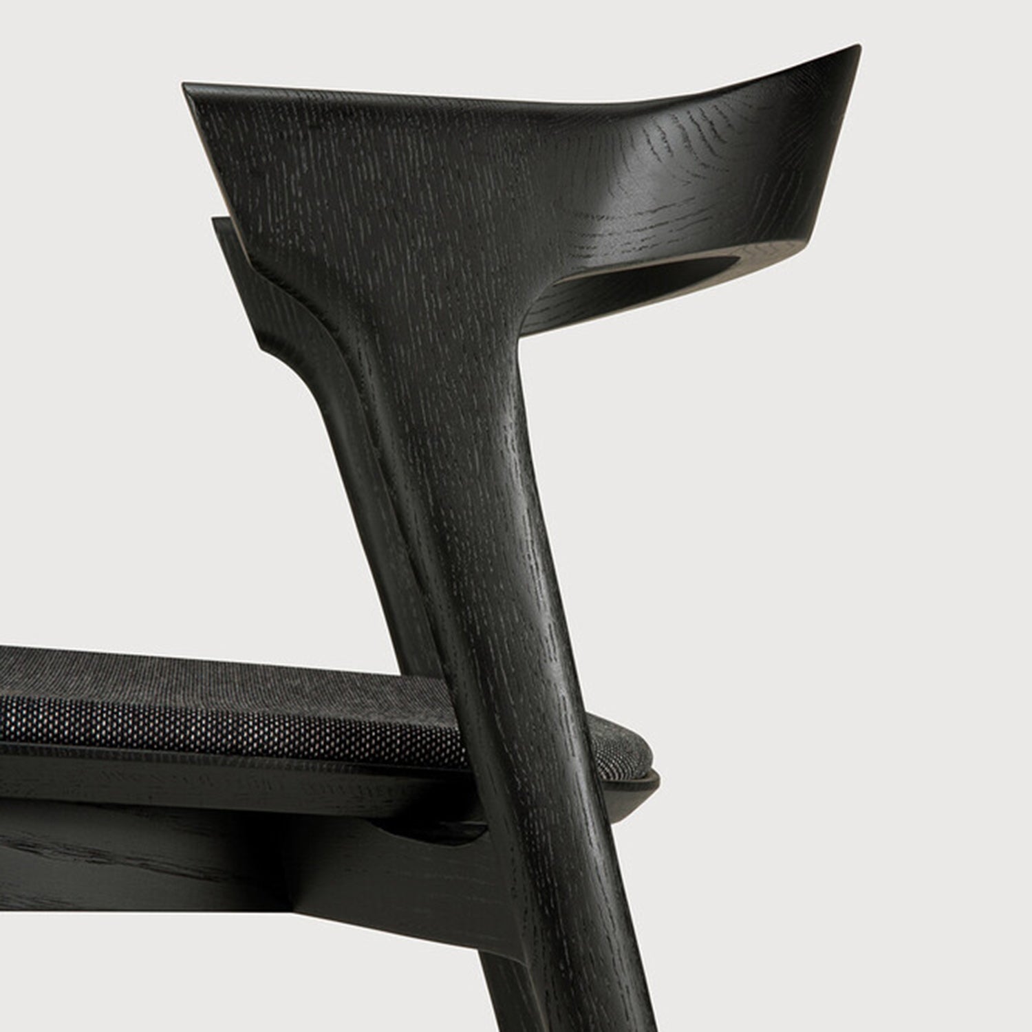 Ethnicraft Bok Oak Black Dining Chair