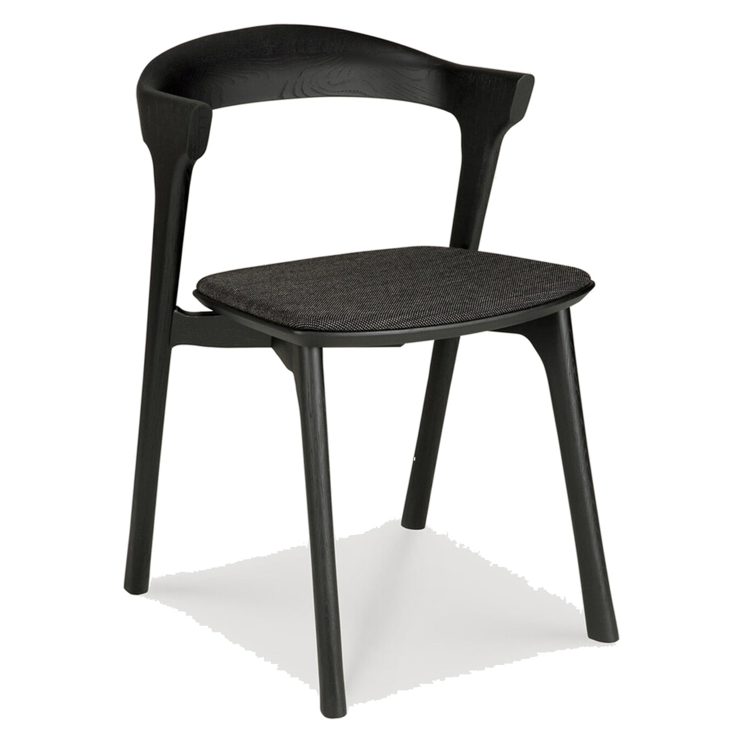 Ethnicraft Bok Oak Black Dining Chair