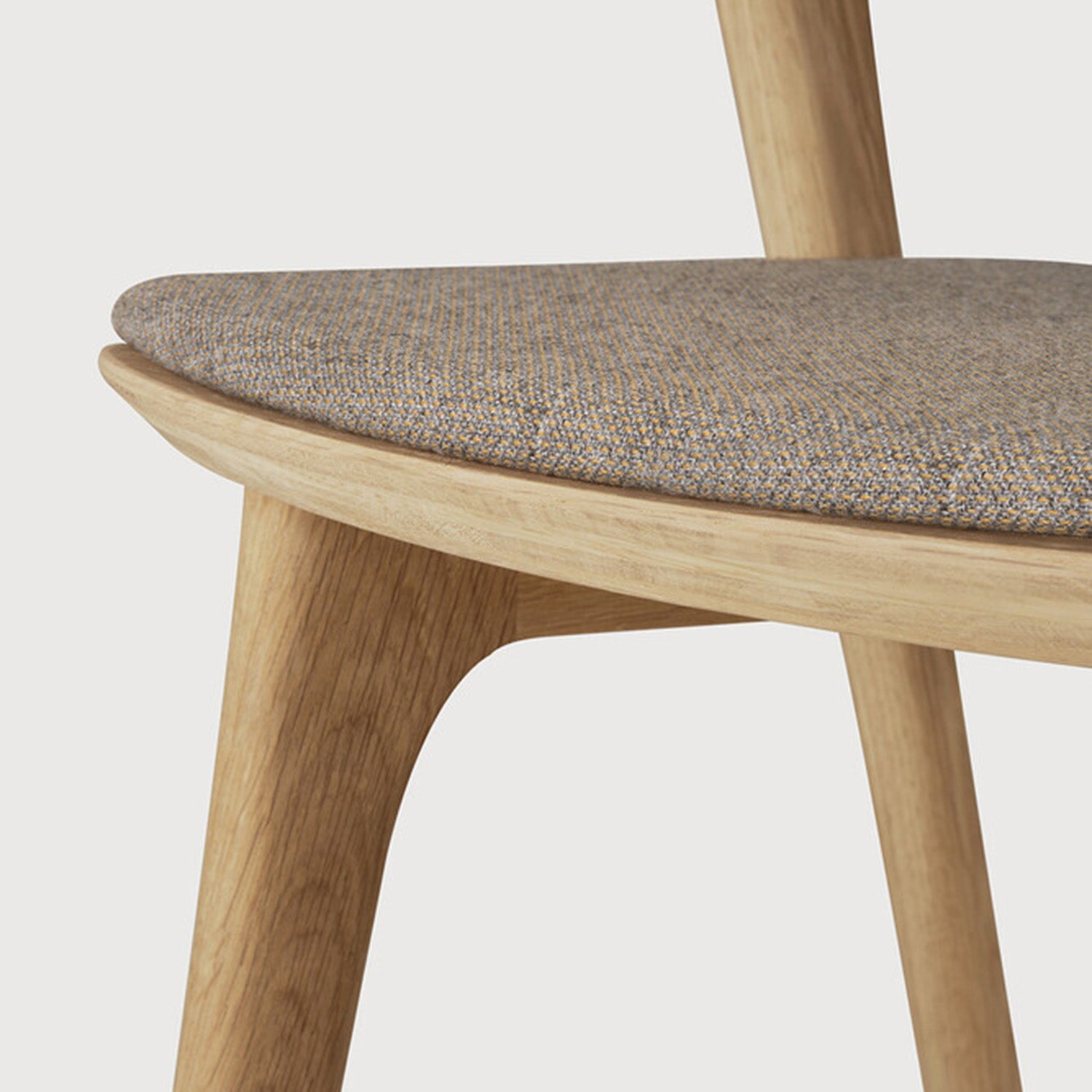 Ethnicraft Bok Warm Gray Dining Chair