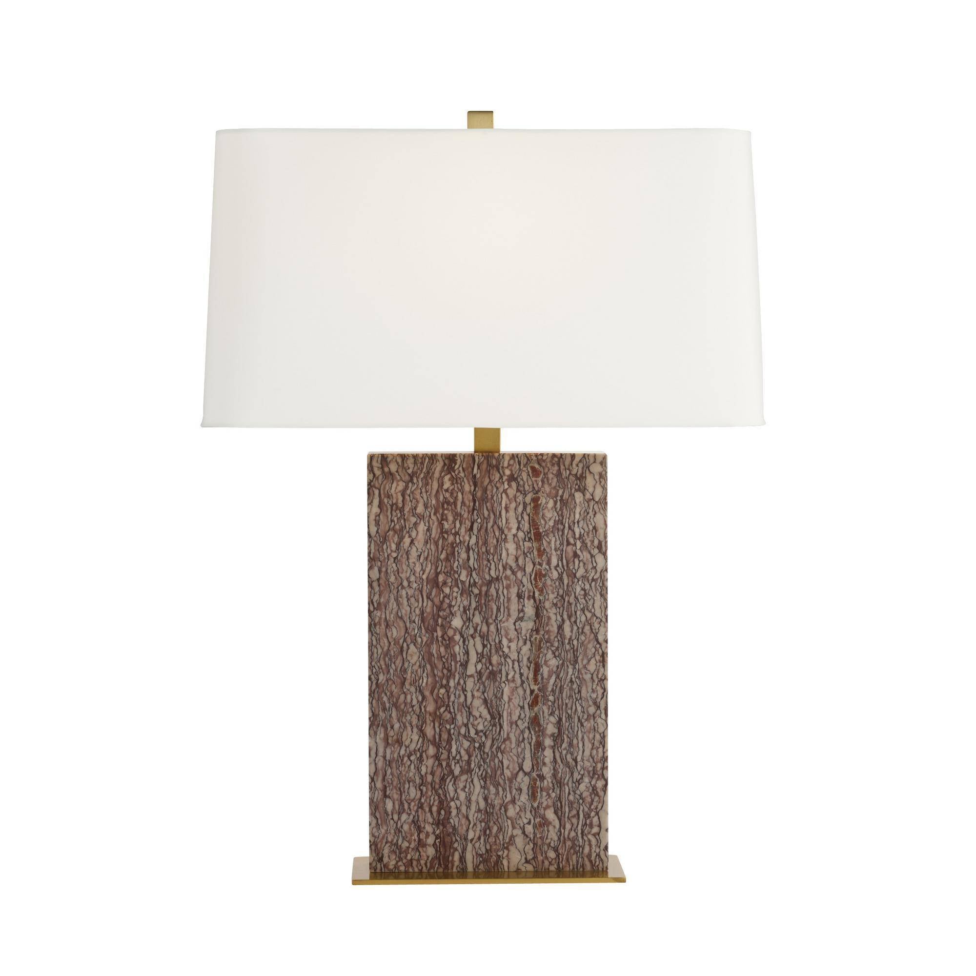 Arteriors Uriah Dark Wood Vein Table Lamp