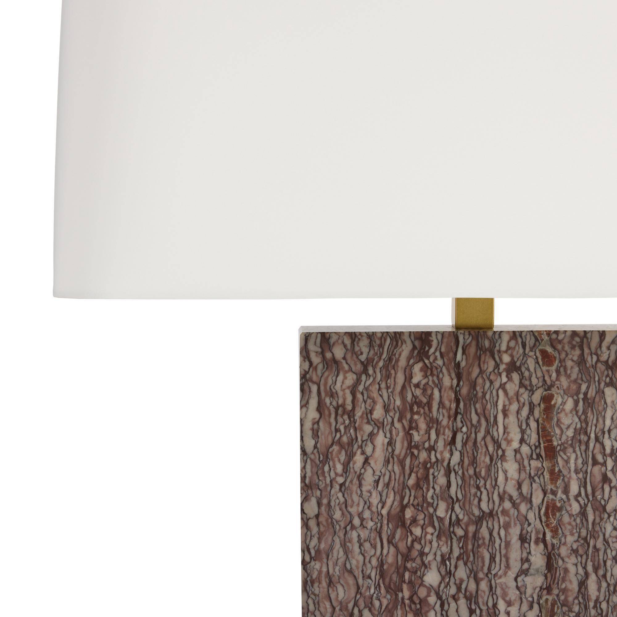 Arteriors Uriah Dark Wood Vein Table Lamp