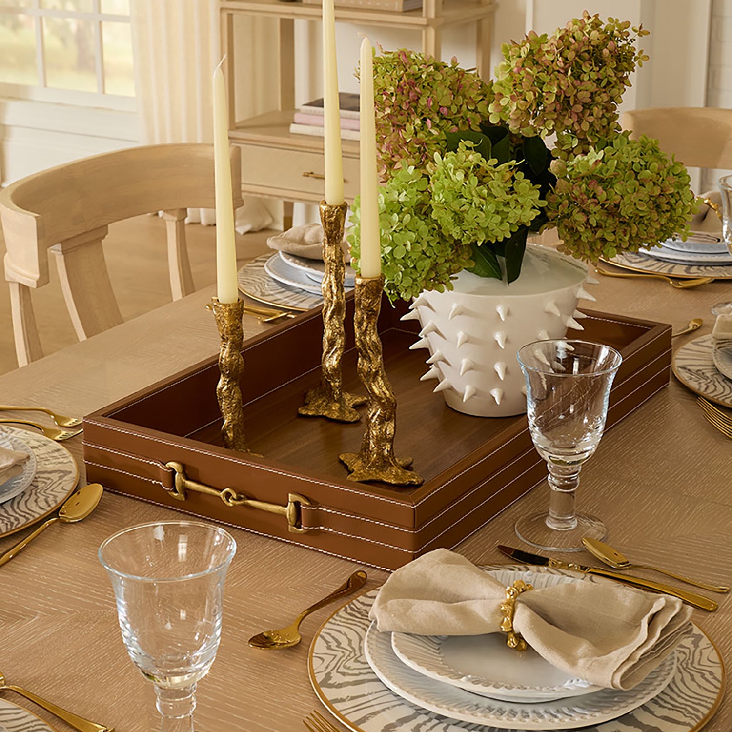 Villa and House Quill Vase