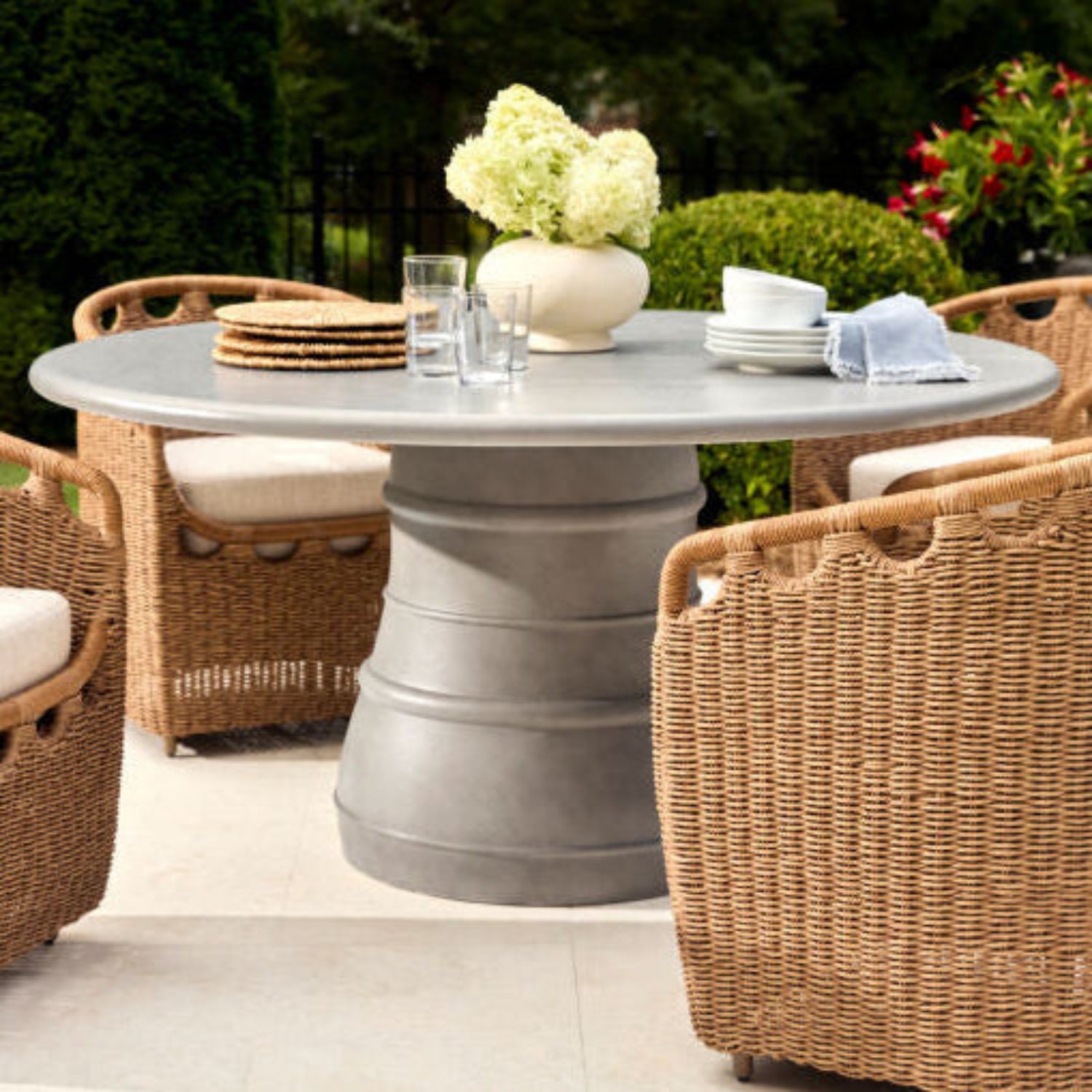 Ravenna Concrete Outdoor Dining Table