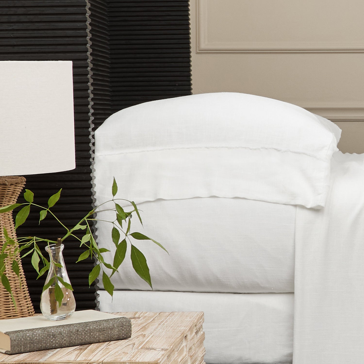 Pom Pom at Home Remi Bamboo Linen Pillowcase Set of 2