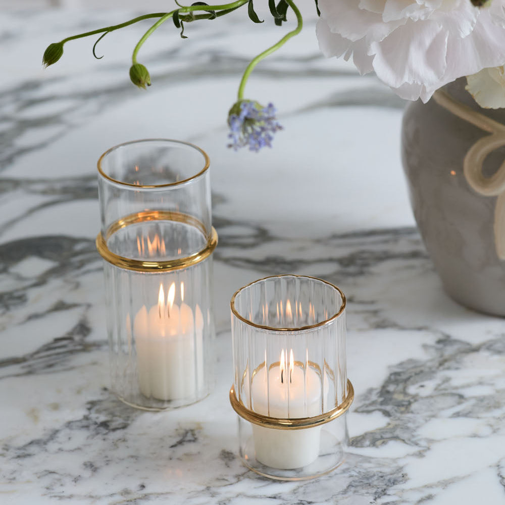 Ring Votive Candle Holder Set of 2 decorative accent piece