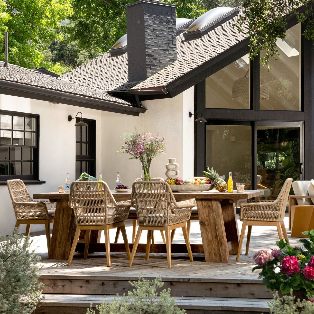Kenna Outdoor Dining Chair Set of 2