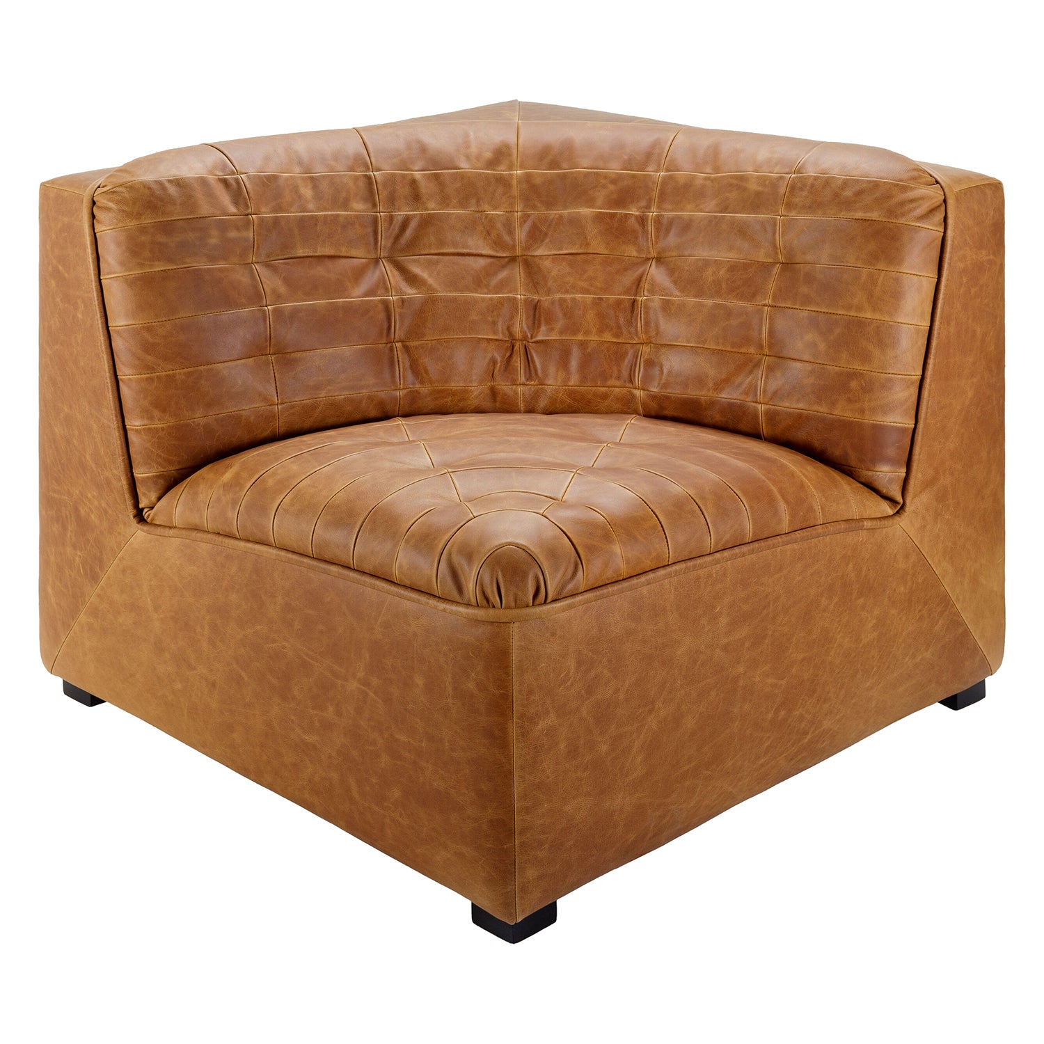 Oryan Leather Corner Modular Chair