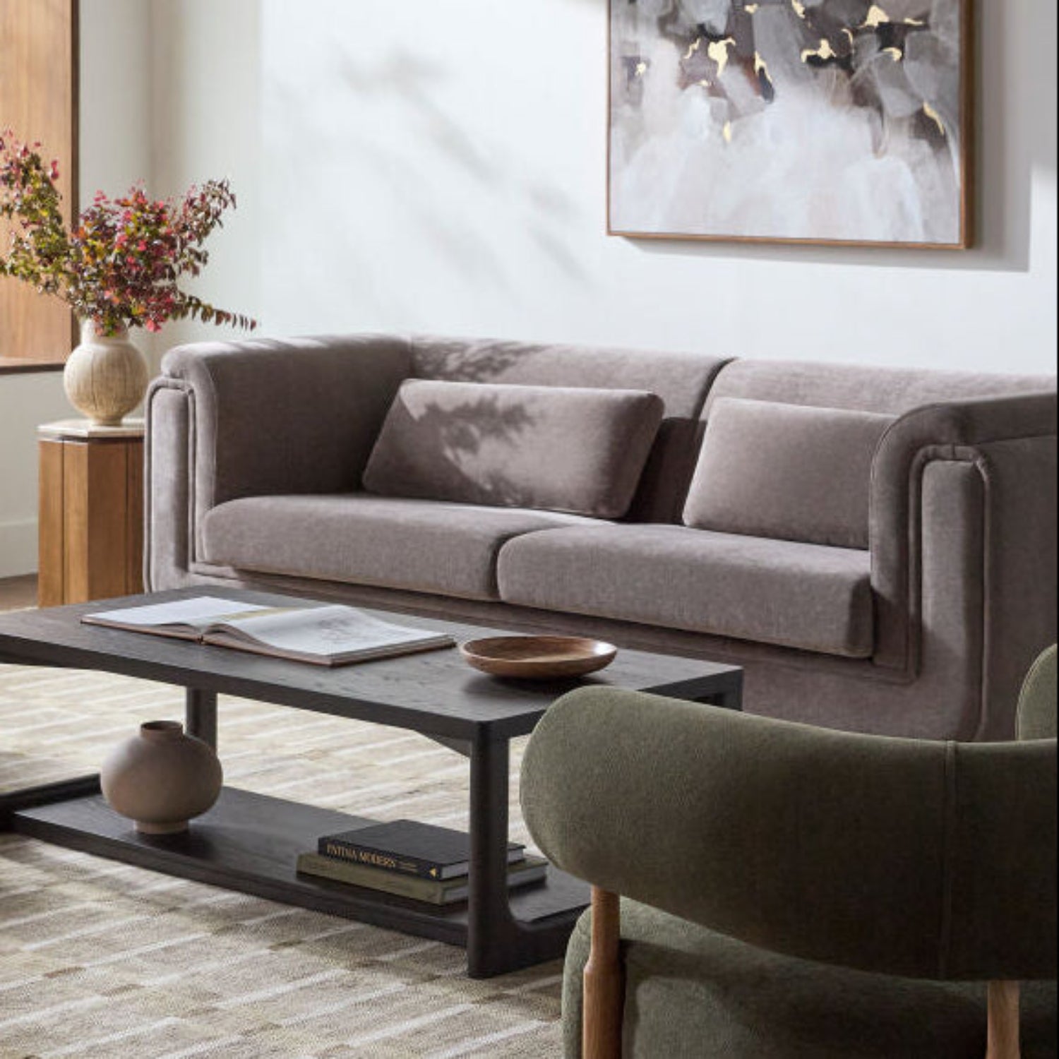 Saisha Polyester Sofa