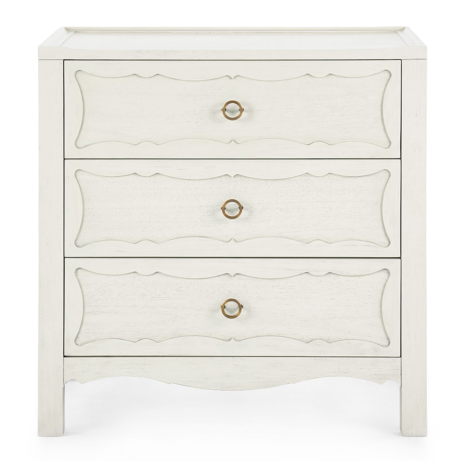 Villa and House Sara 3 Drawer End Table