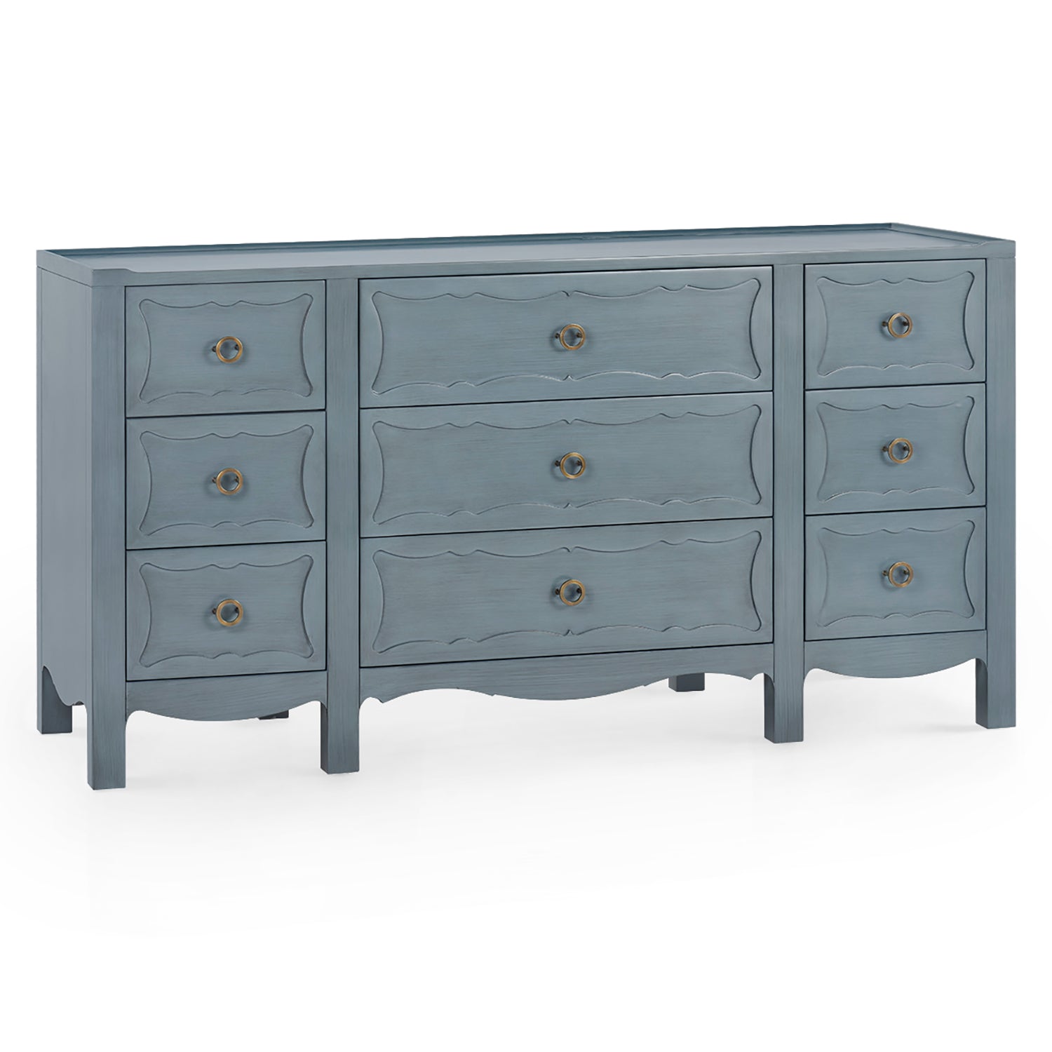 Villa and House Sara Extra Large 9 Drawer Cabinet