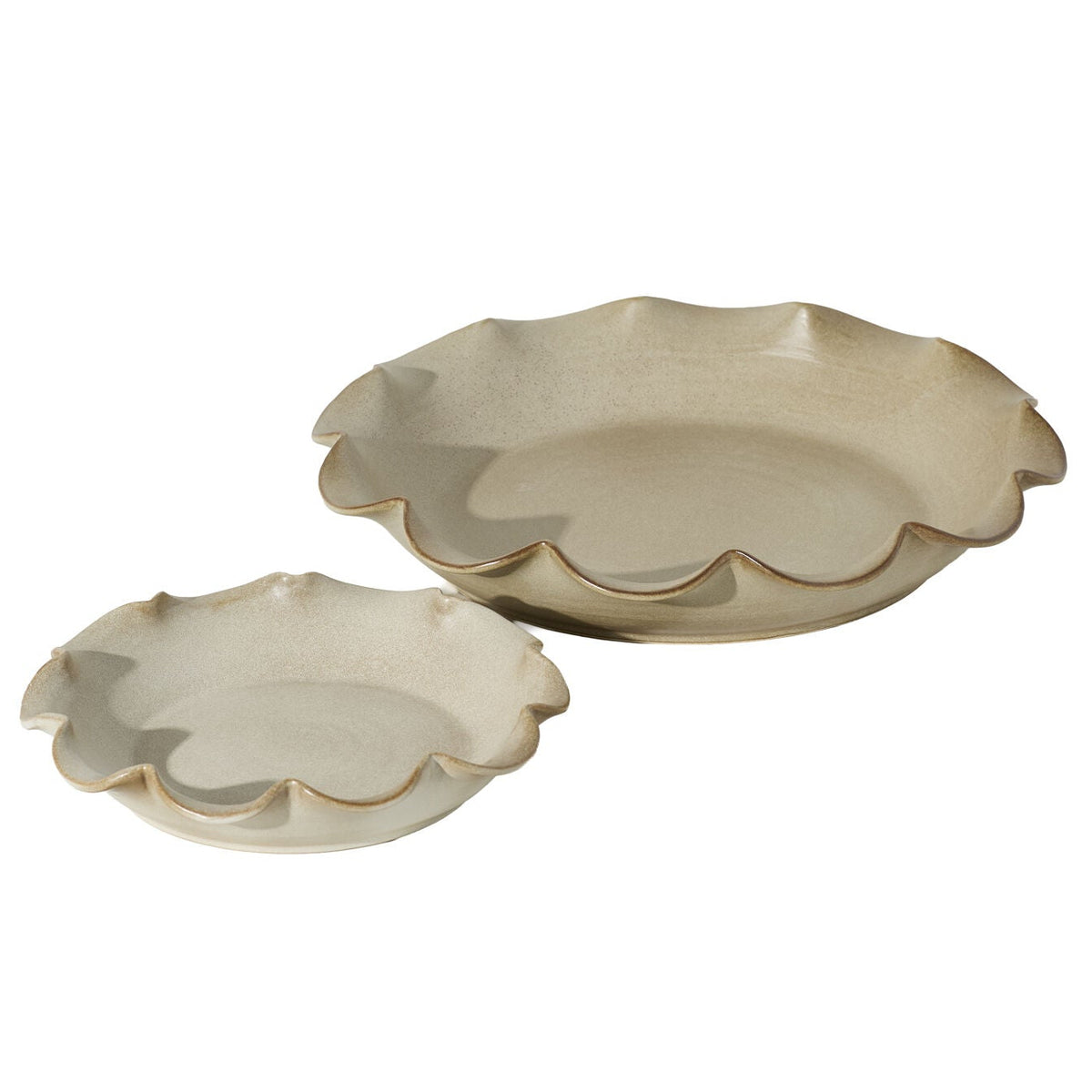 Scallop Trimmed Tray decorative accent for the home