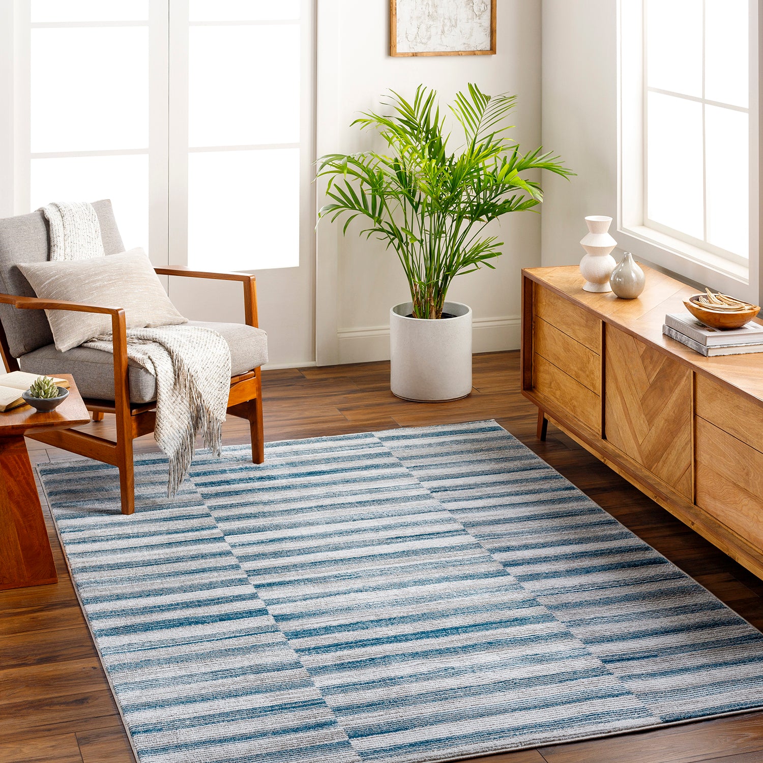 Livabliss San Francisco Illusion Machine Woven Rug