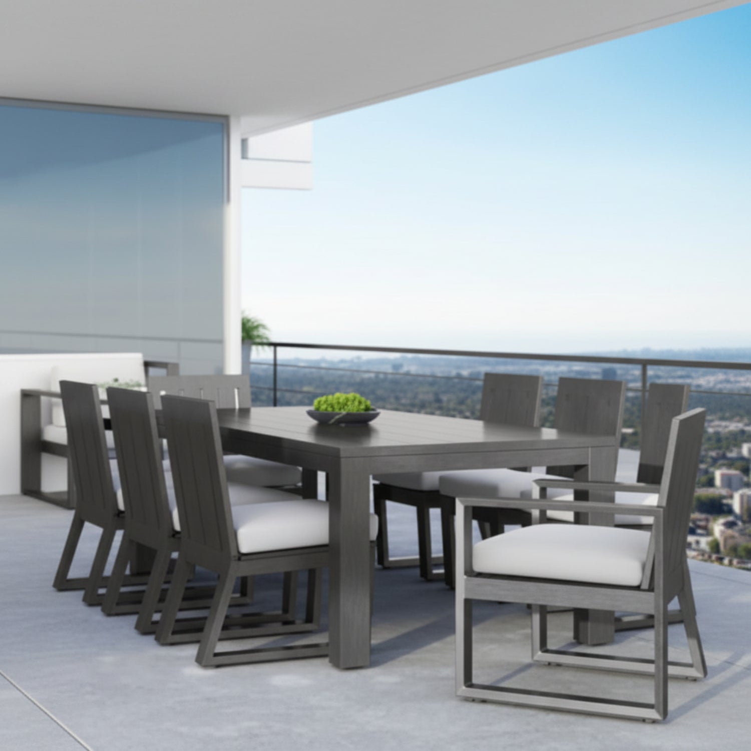 Sunset West Redondo 90in Outdoor Dining Table