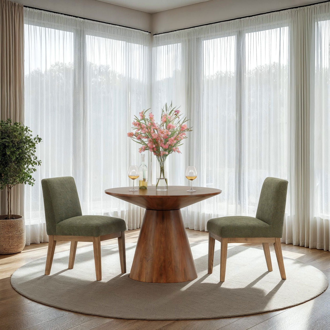 Carrera Brown Dining Table