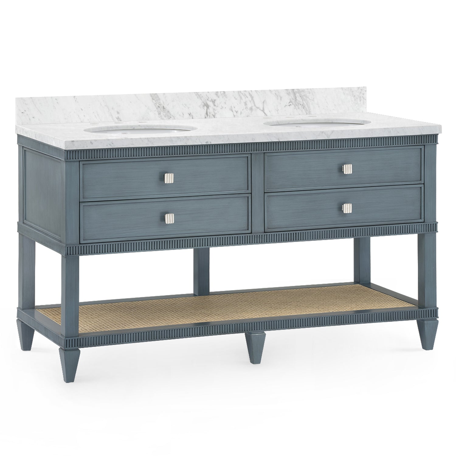 Villa and House Sienna 2 Drawer Bath Vanity with Vanity Top