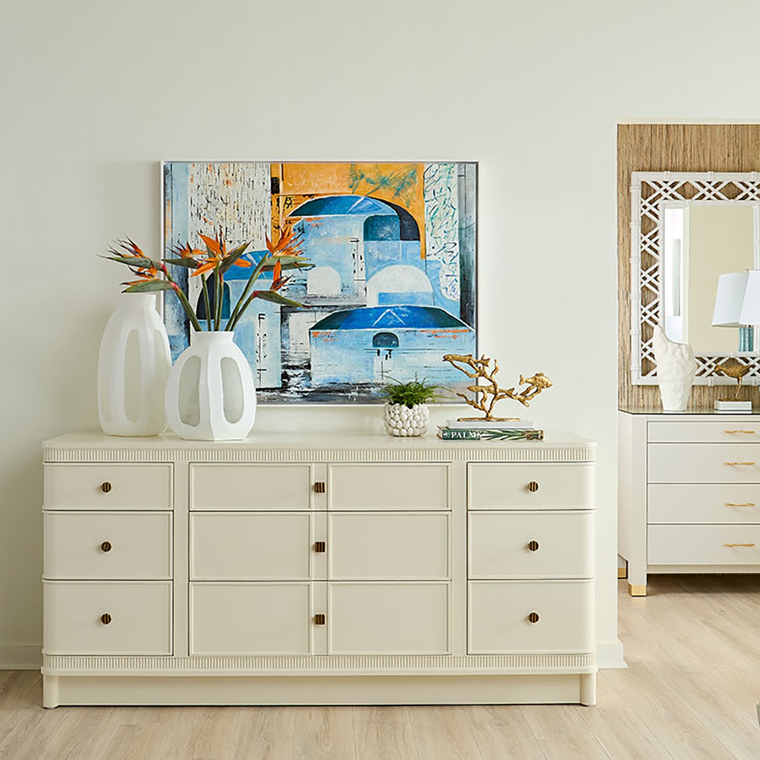 Villa and House Sienna 9 Drawer Cabinet