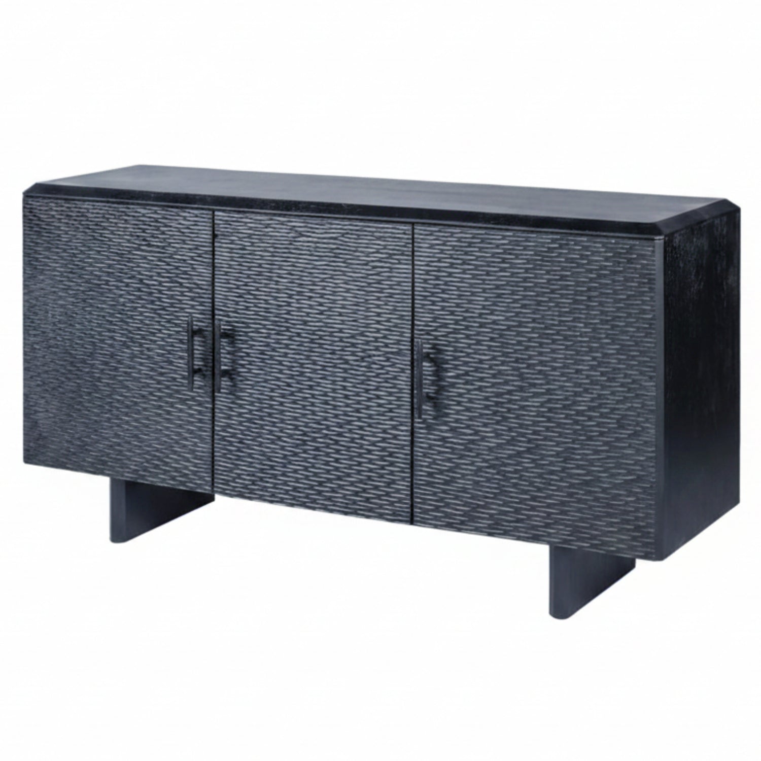 Silvanos Black Sideboard