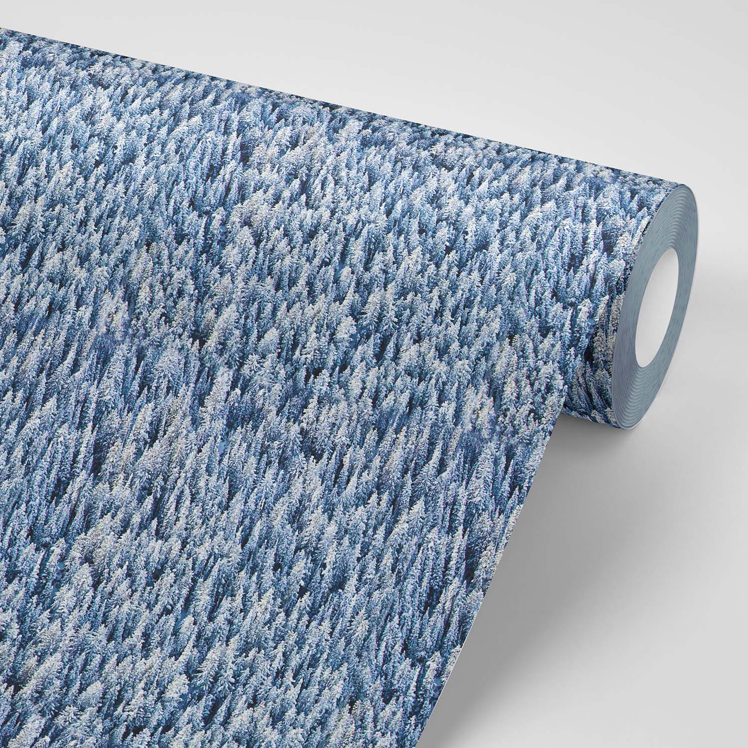 Mitchell Black x Gray Malin Snowy Pines Wallpaper